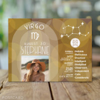 Astrologie Virgo Zodiac Signet photo Date de naiss