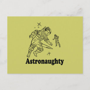 CARTE POSTALE ASTRONAUGHTY