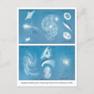 Carte postale Astronomique vintage de Nebulae
