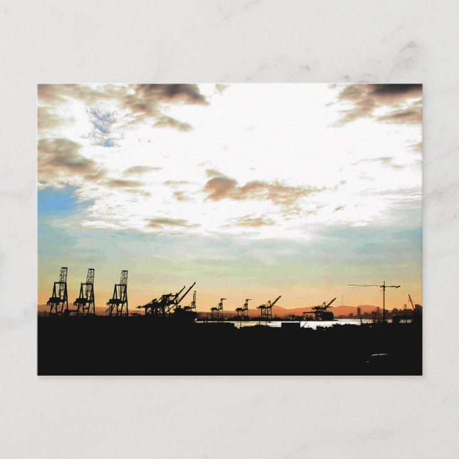 Carte Postale AT-AT Invasion d'Oakland (Devant)