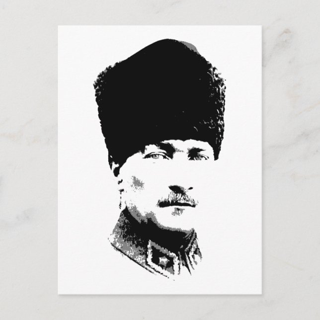 Carte Postale Ataturk (Devant)