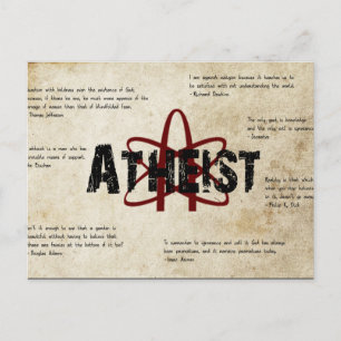 Carte Postale athée