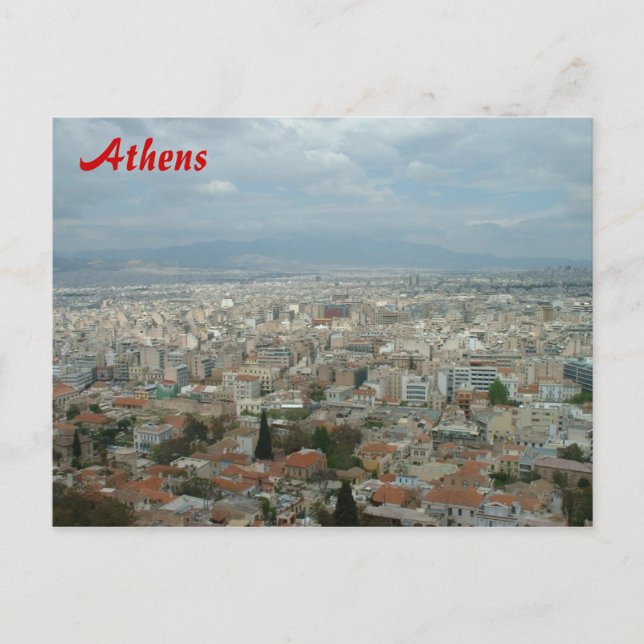 Carte Postale Athènes (Devant)