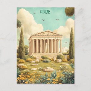 Carte Postale Athènes Grèce