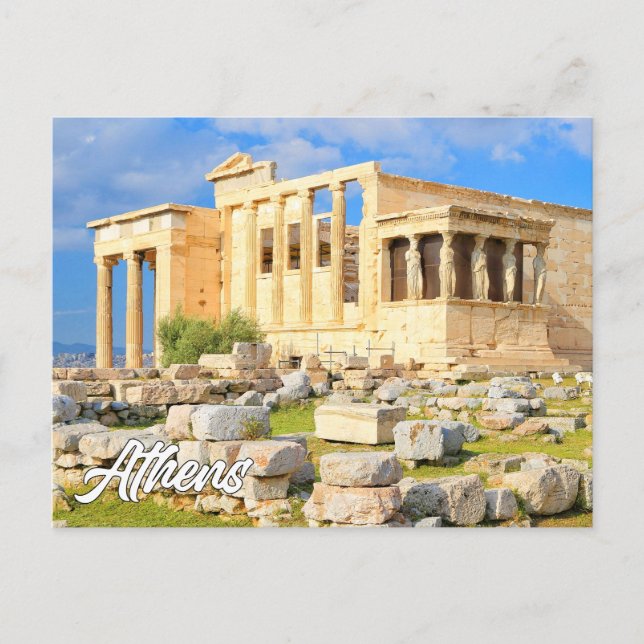 Carte Postale Athènes, Grèce (Devant)