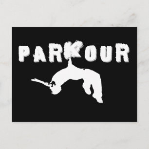Carte Postale Athlète de Parkour
