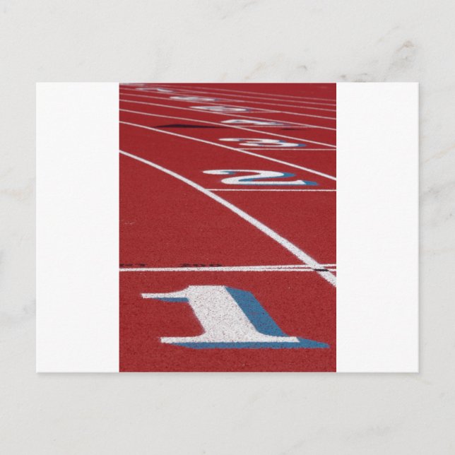 Carte Postale Athlétisme (Devant)