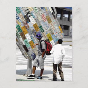 Carte Postale ATL Hartsfield Touristes de l'aéroport