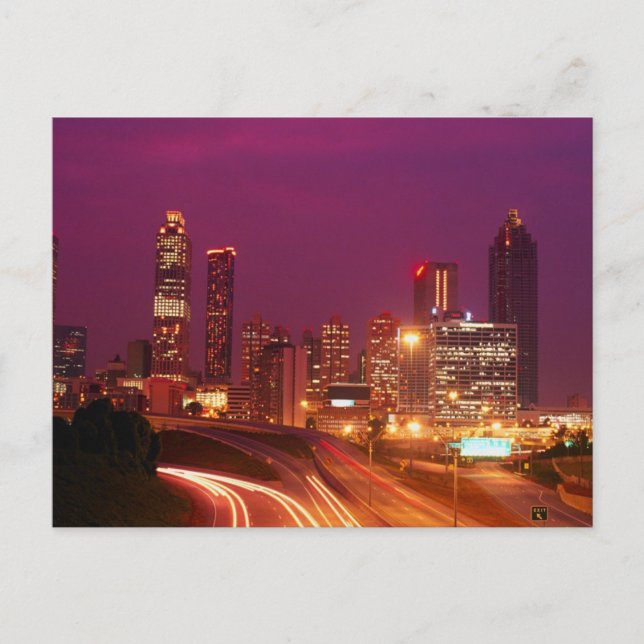 CARTE POSTALE ATLANTA (Devant)