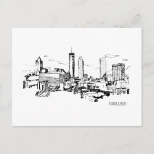 Carte Postale Atlanta