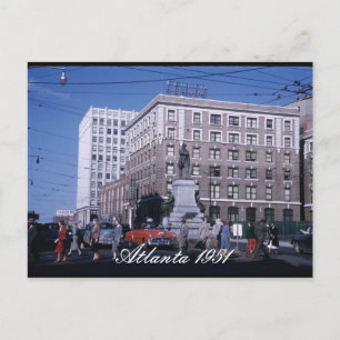 Carte postale Atlanta 1951