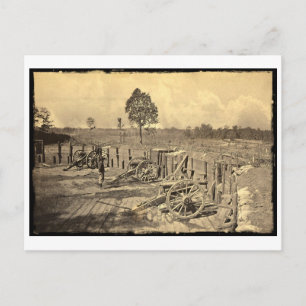 Carte Postale Atlanta, États-Unis, Guerre civile
