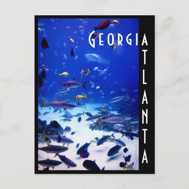 Carte Postale Atlanta Géorgie (Devant)