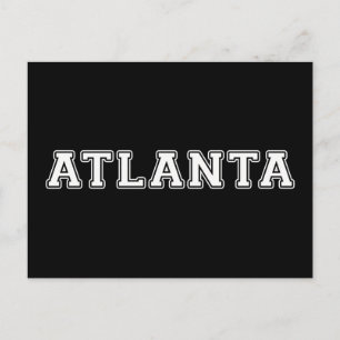 Carte Postale Atlanta Géorgie