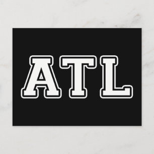 Carte Postale Atlanta Géorgie