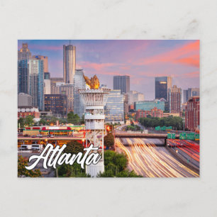 Carte Postale Atlanta, Géorgie, États-Unis