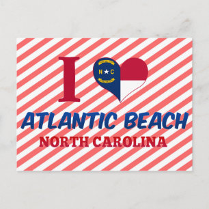 Carte Postale Atlantic Beach, Caroline du Nord