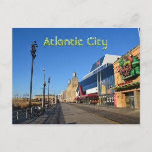 Carte Postale Atlantic City