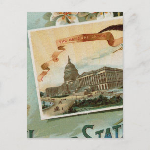 Carte Postale Atlas illustré d'Arbuckles