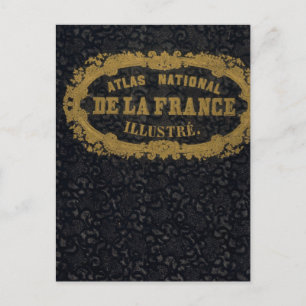 Carte Postale Atlas National De France
