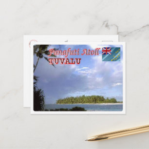 Carte Postale Atoll de Funafuti - Tuvalu -