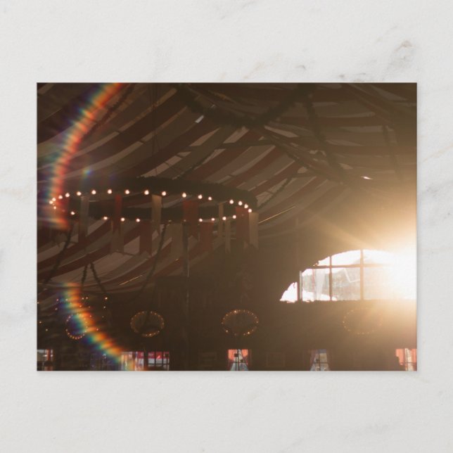 CARTE POSTALE ATTACHE LA FÊTE D'AUTOMNE DE LA HAYE SUR LE SOLEIL (Devant)