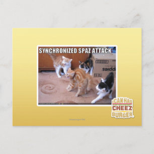 Carte Postale Attaque Spaz Sychronisée