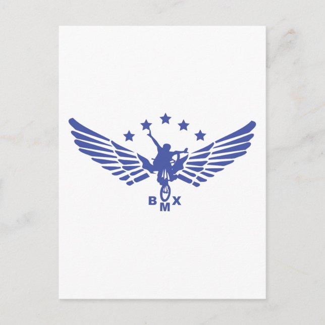 Carte Postale Atteindre BMX (Devant)