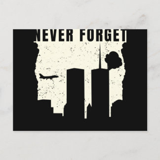 Carte Postale Attentats-du-11-Septembre-N'oubliez-Jamais