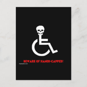 Carte Postale Attention