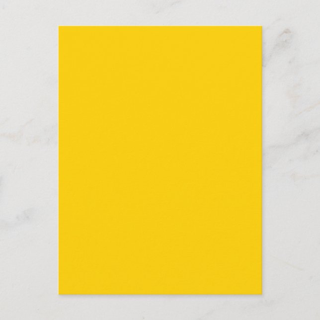 Carte Postale Attention Arrière - plan de couleur de tendance ja (Devant)
