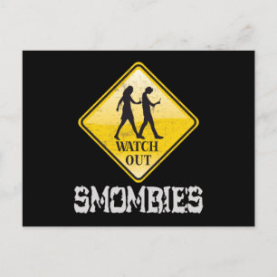 Carte Postale Attention aux mombies