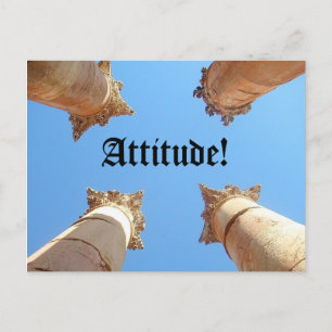 Carte Postale Attitude, Attitude !