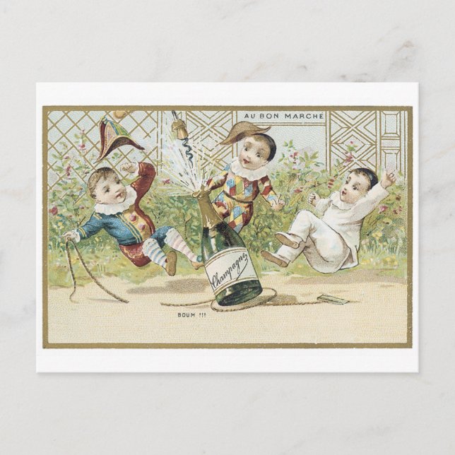Carte Postale Au Bon Marche (Devant)