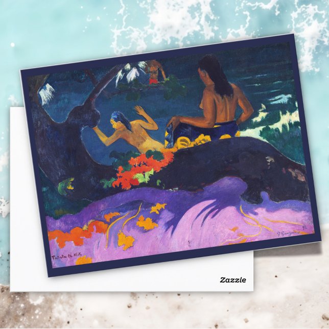 Carte Postale Au bord de la mer, Paul Gauguin (Créateur téléchargé)