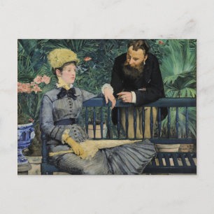 Carte Postale Au Conservatoire par Edouard Manet