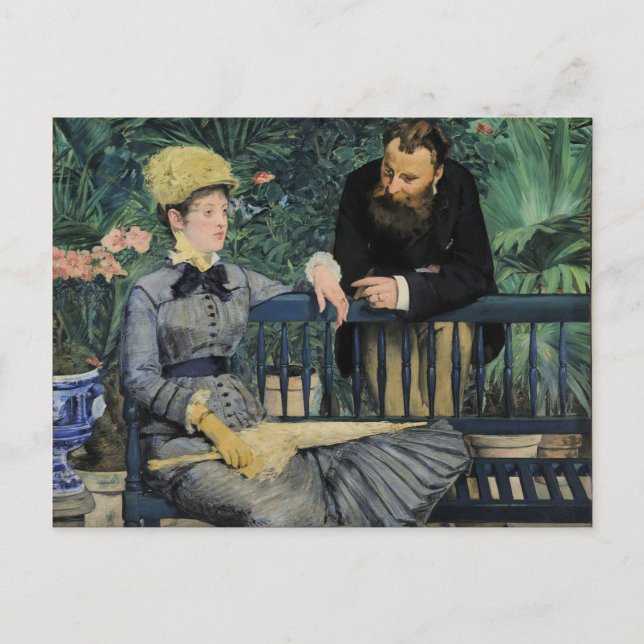 Carte Postale Au Conservatoire par Edouard Manet (Devant)