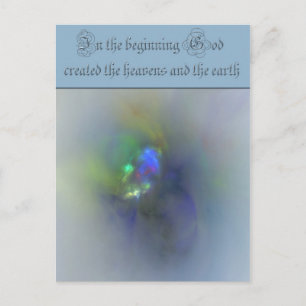 Carte Postale Au début fractal