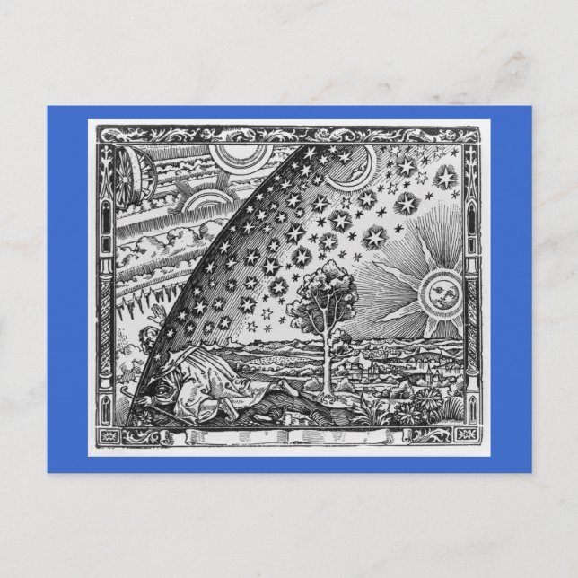 Carte Postale Au-delà de l'univers (Devant)