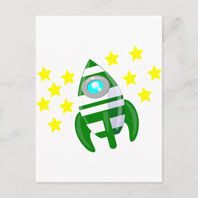 Carte Postale Au-Delà Des Étoiles (Devant)