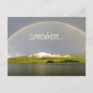 Carte Postale Au-dessus de l'arc-en-ciel