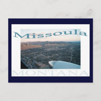Carte Postale Au-dessus de Missoula, Montana