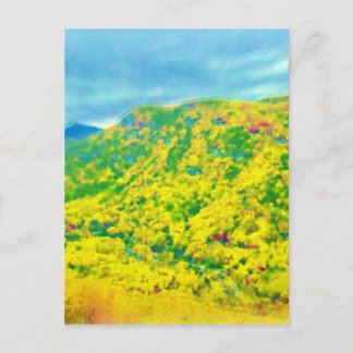 Carte Postale Au-dessus des montagnes