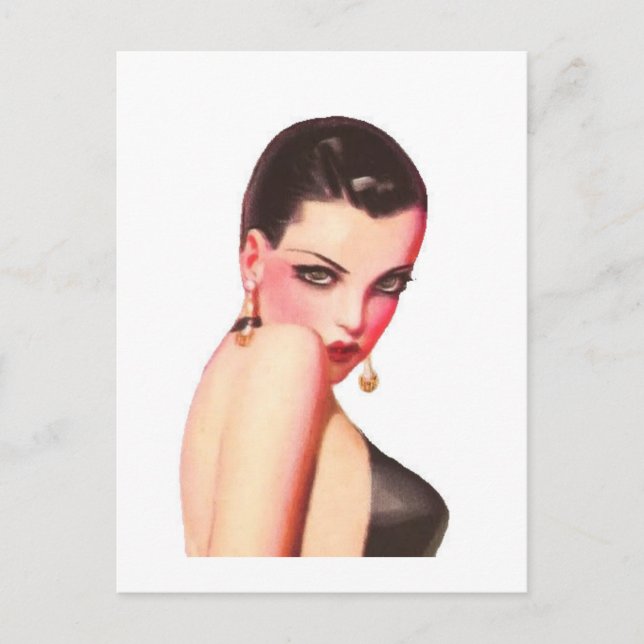 Carte Postale Au-dessus du regard de l'épaule (Devant)