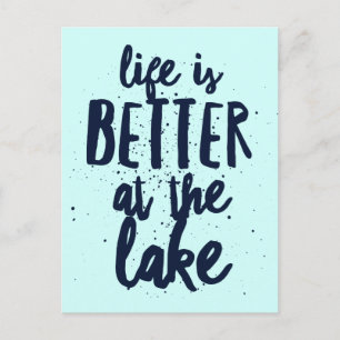 Carte Postale Au lac