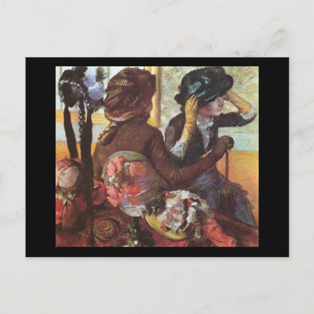 Carte Postale Au Milliner's (Devant)
