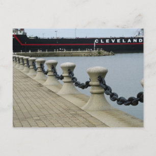 Carte Postale Au quai de Cleveland dans l'Ohio