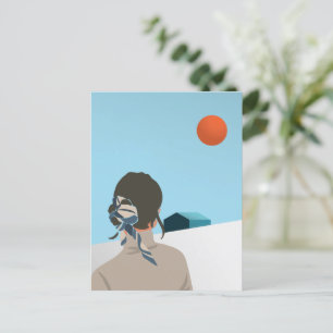 Carte Postale Au revoir, mon T-shirt d'amour