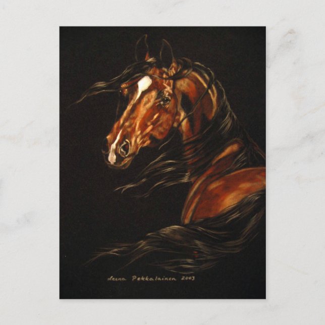 Carte Postale Au vent (Devant)