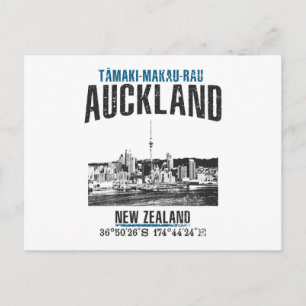Carte Postale Auckland